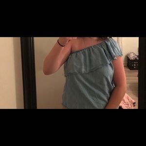 American Eagle Off-the-shoulder shirt